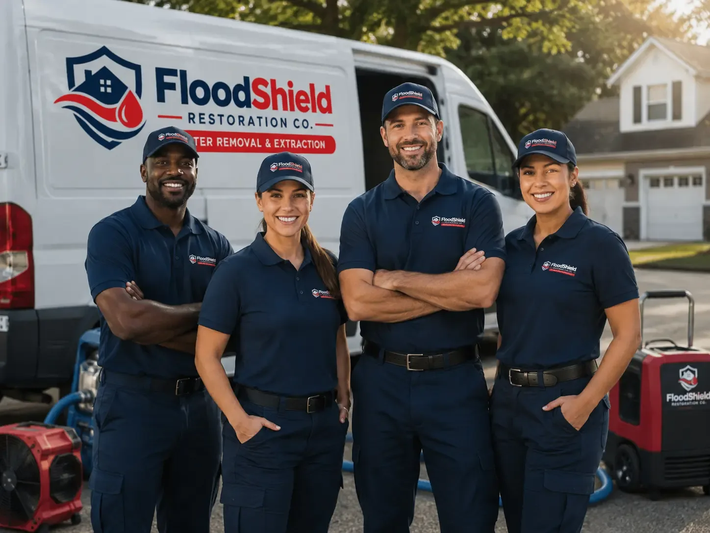 Flood Damage Restoration company in New Waterford, OH