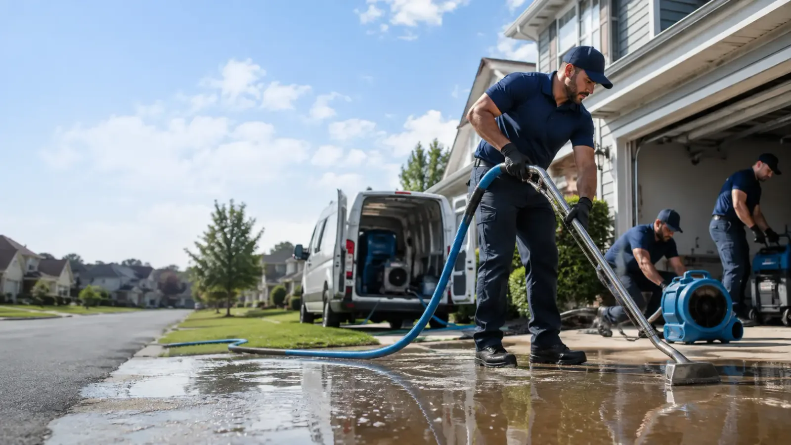 Flood Damage Restoration in New Waterford, OH